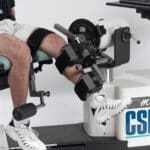 Photo d'une machine d'isocinétisme appliqué au genou Médimex